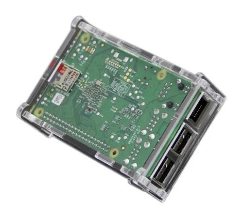 Raspberry Pi B+/2 Acrylic Enclosure w/ CPU Fan