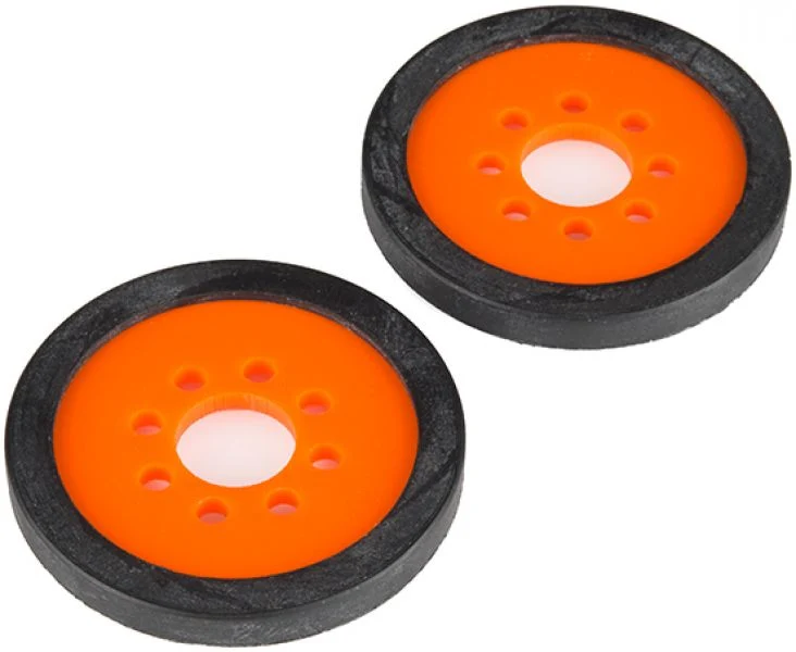 Actobotics 2" Precision Wheels Orange (Pair)