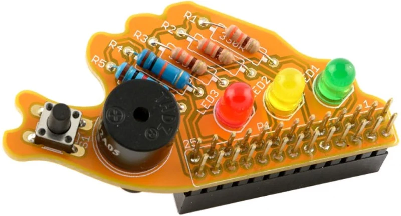 Fish Dish LED Buzzer for Raspberry Pi