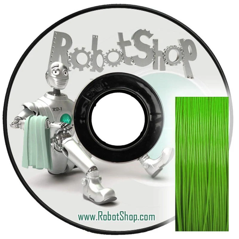 Bright Green PLA 250g 1.75mm (With Spool)