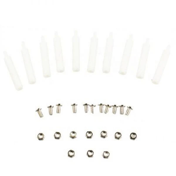 M3 x 30mm Nylon Standoffs Kit (10)