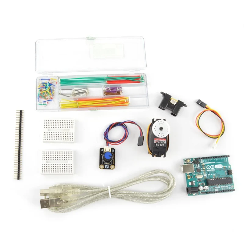 RobotShop Arduino Experimentation Kit (HS422, GP2Y0A02YK)