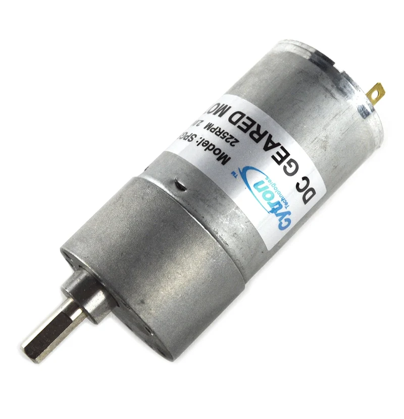 Cytron 12V 170RPM 28oz-in Spur Gearmotor