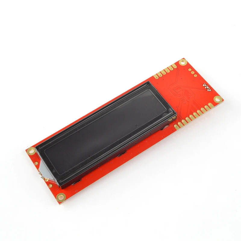 Serial Enabled 16x2 LCD - White on Black 5V