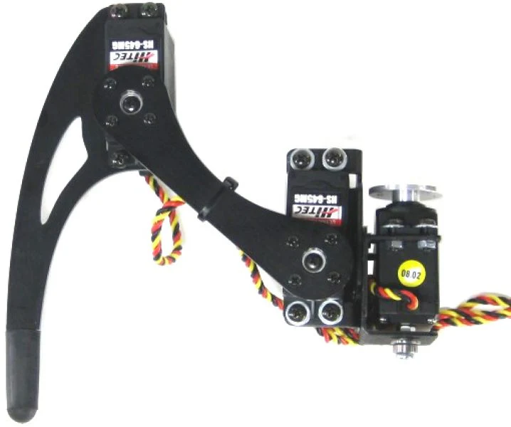 Lynxmotion Phoenix Leg Pair (No Servos - Black) PHLEG-BLK