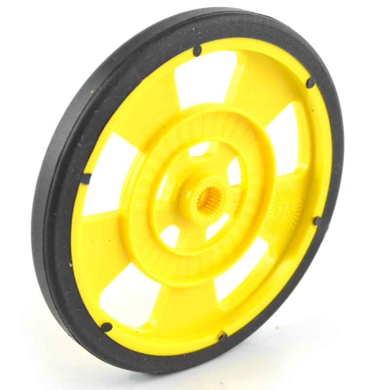 SW 2-5/8" Diameter Servo Wheel (Yellow)