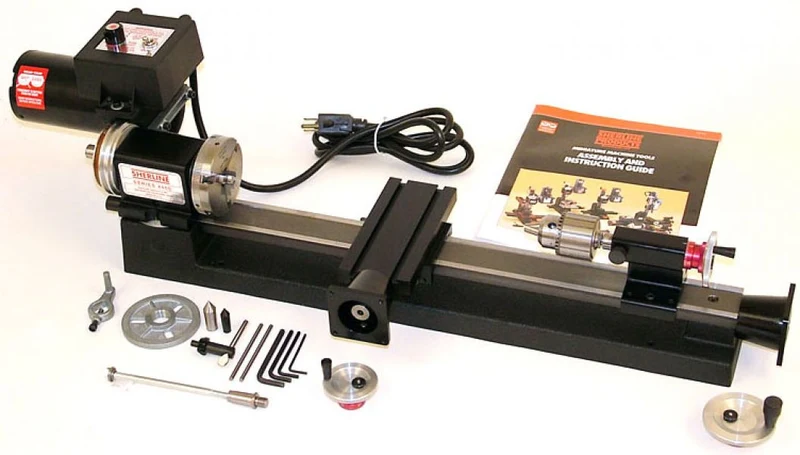 Sherline 4400 Tabletop 3.5" x 17" CNC Lathe Basic Package (inch)