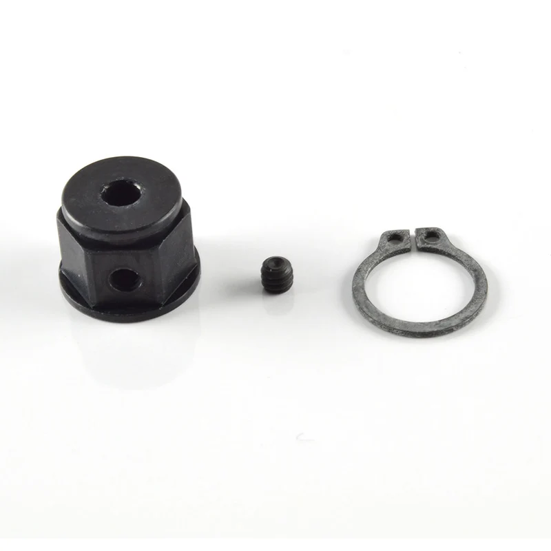 BaneBots Hub, Hex, Series 40, Set Screw, 4mm Bore, 1 Wide, 1/2" Hex