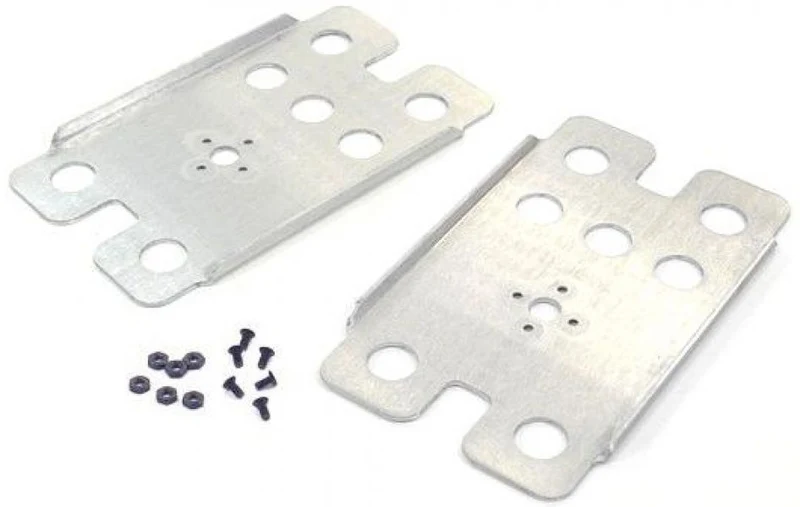 Lynxmotion Brushed Aluminum Robot Feet (Pair) ARF-02B