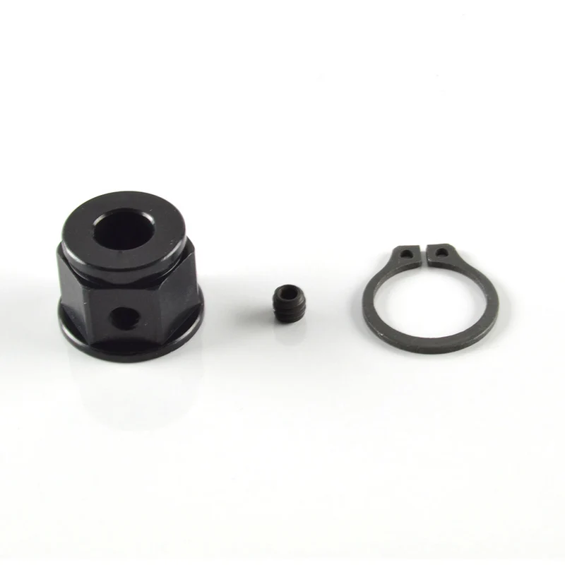 BaneBots Hub, Hex, Series 40, Set Screw, 6mm Bore, 1 Wide, 1/2" Hex