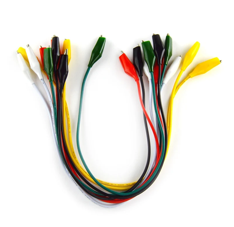 Small Alligator Clip Jumper Set (10)