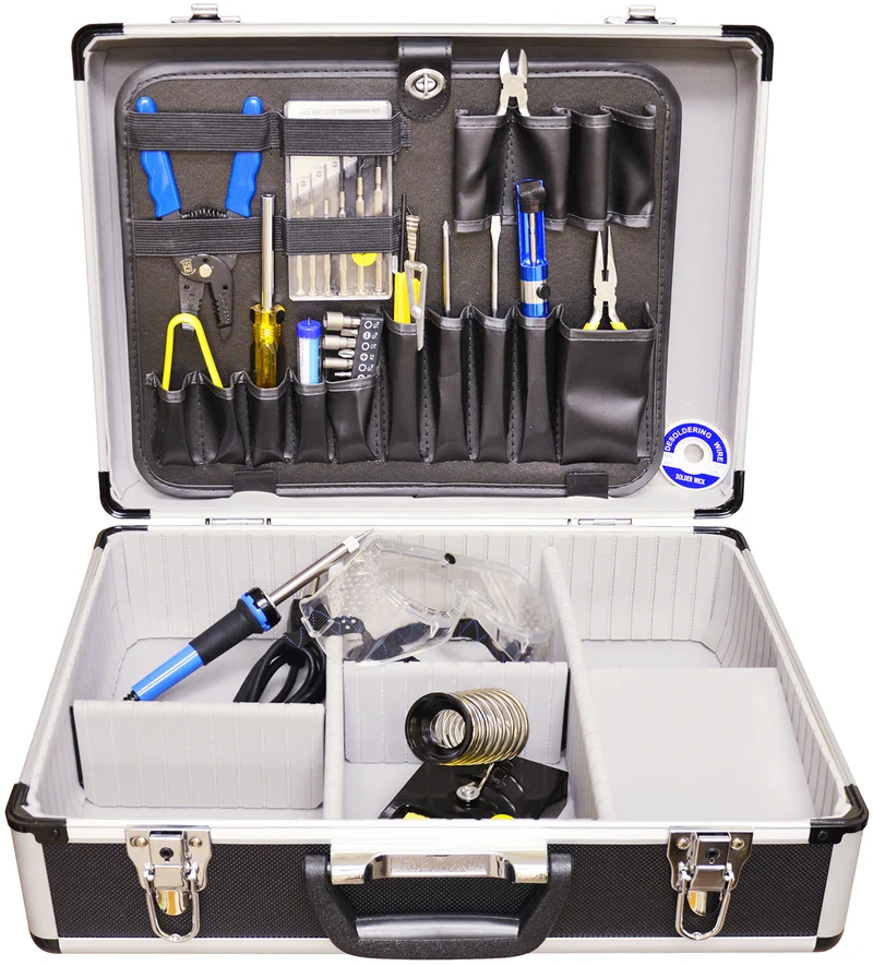 Deluxe Electronic Tool Kit TK-3000 - Metal Case