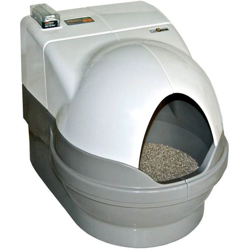 Petnovations CatGenie 120 Self-Flushing Self Washing Cat Litter Box (Tuxedo)