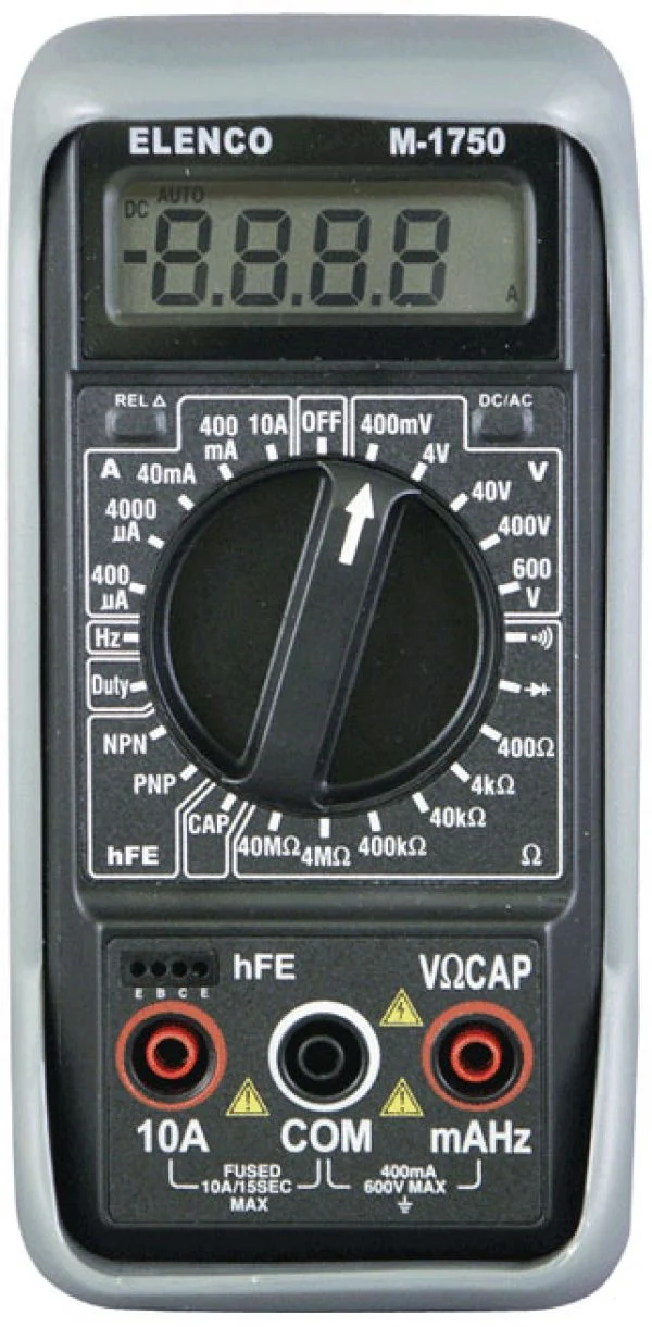 Elenco M-1750 10MHz Digital Multimeter