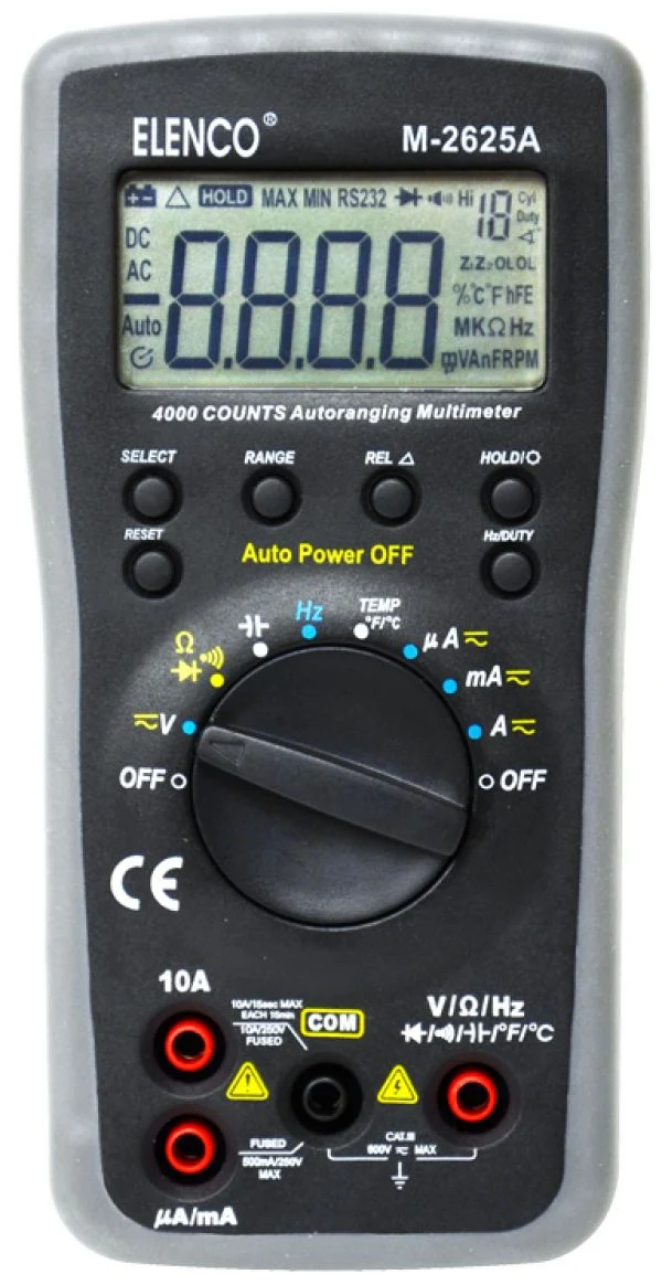 M-2625 Autoranging Digital Multimeter