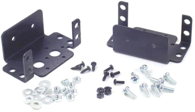Lynxmotion Aluminum Multi-Purpose Servo Bracket Two Pack ASB-04
