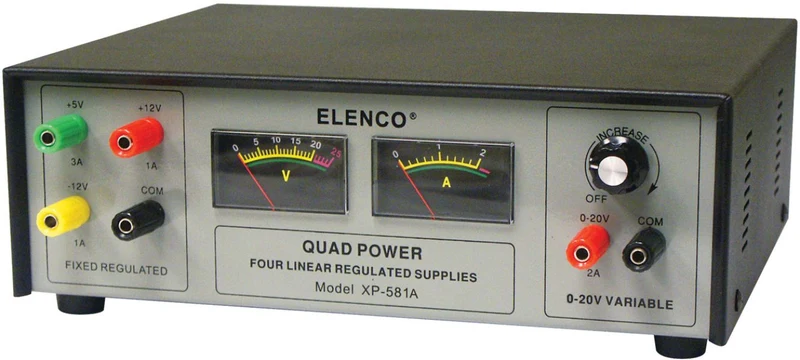 XP-581 Variable/Fixed DC Voltage Power Supply