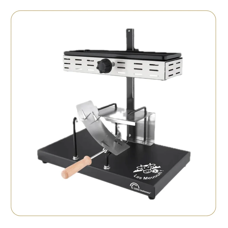 Appareil à raclette traditionnel, Pro Savoyarde 1/2 meule Meuuuh