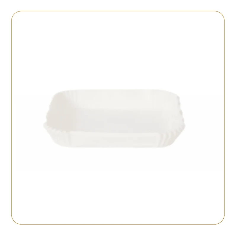 Lot de 50 barquettes en papier sulfurisé pour Air Fryer, Easy Barquette 16