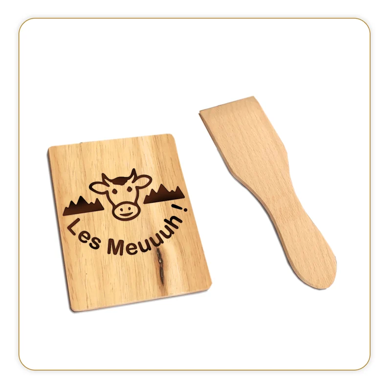 Set raclette Les Meuuuh, Wood 4