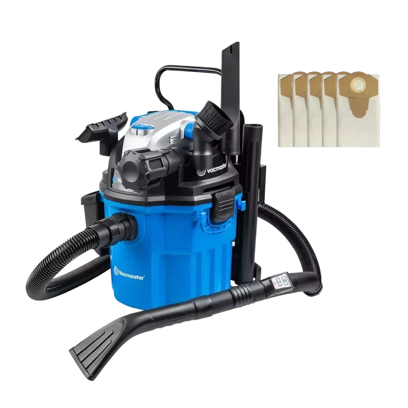 Vacmaster Wall Mount 18 Remote Bag Kit | Wet & Dry Vacuum Cleaner-with Spare Dust Bags X 5