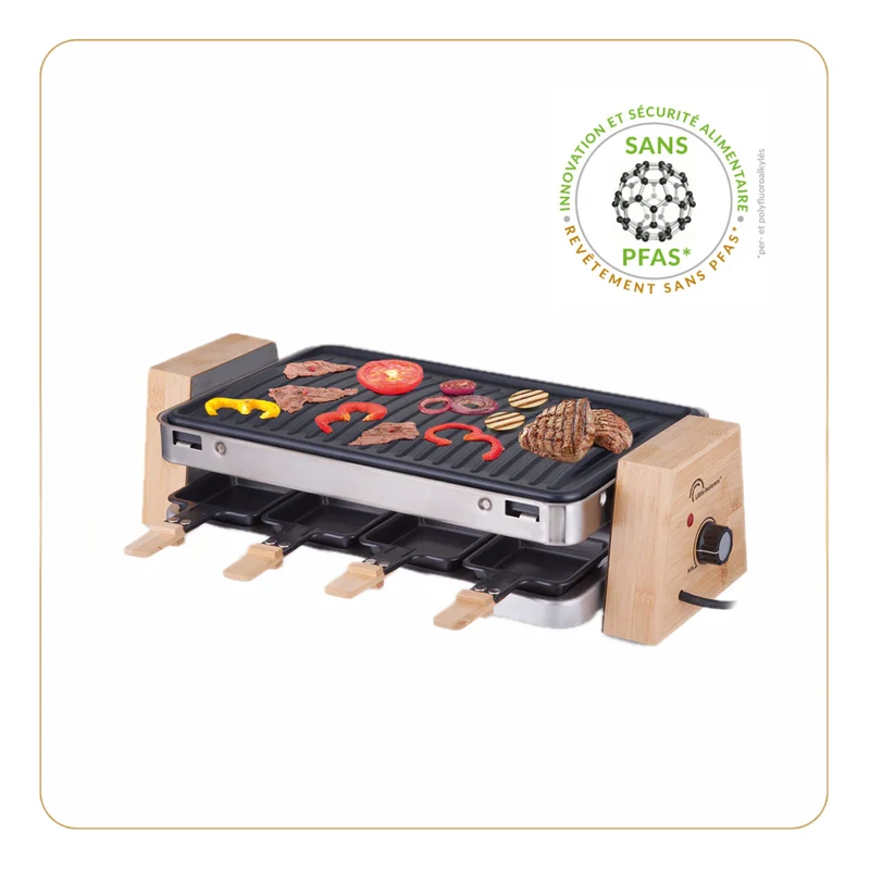 Appareil à Raclette, Wood 8