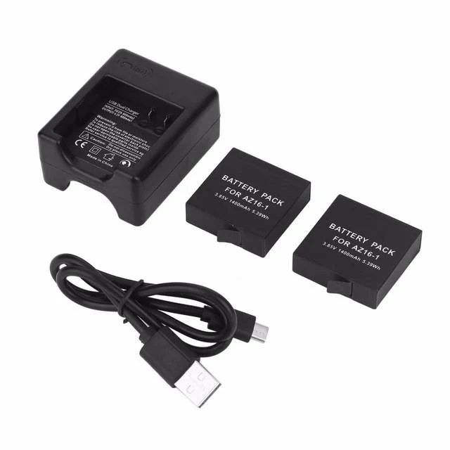 Accuset voor de Xiaomi Yi II 4k , 4k+ en Yi Lite Action Camera