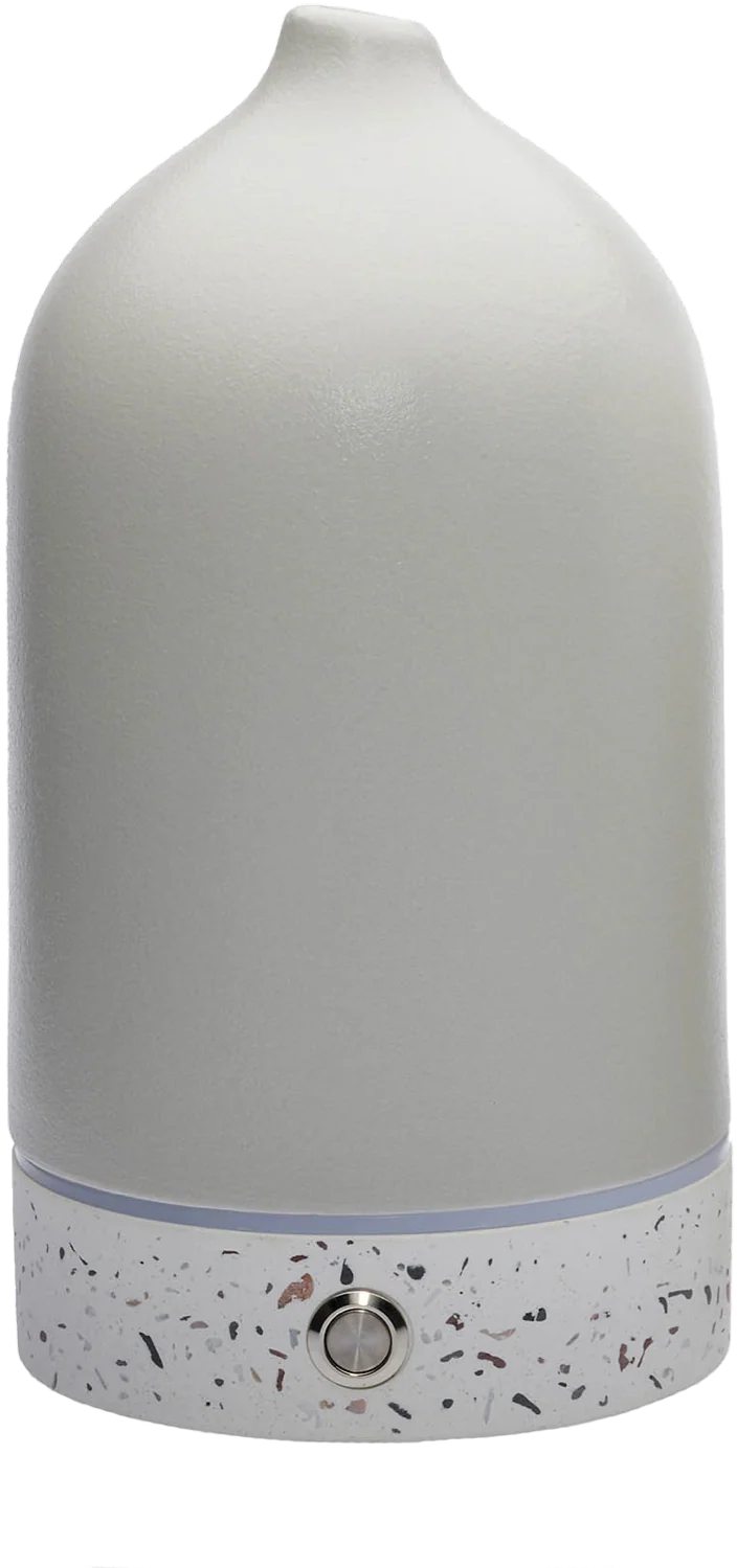 Ellia Pure Aroma Diffuser Ceramic & Terrazzo- Grey