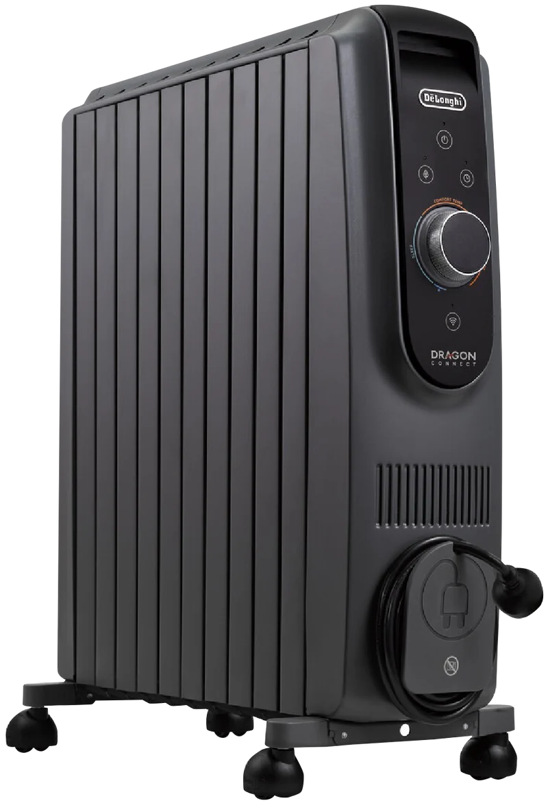 DeLonghi 2400W Dragon5 Connect Oil Column Heater