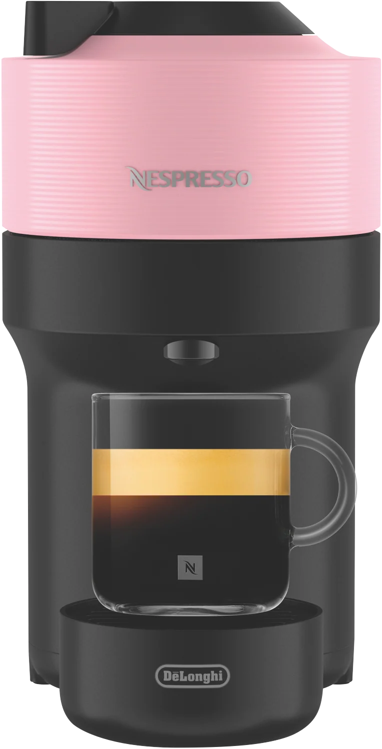 Nespresso Vertuo Pop Capsule Coffee Machine Value Pack Pink