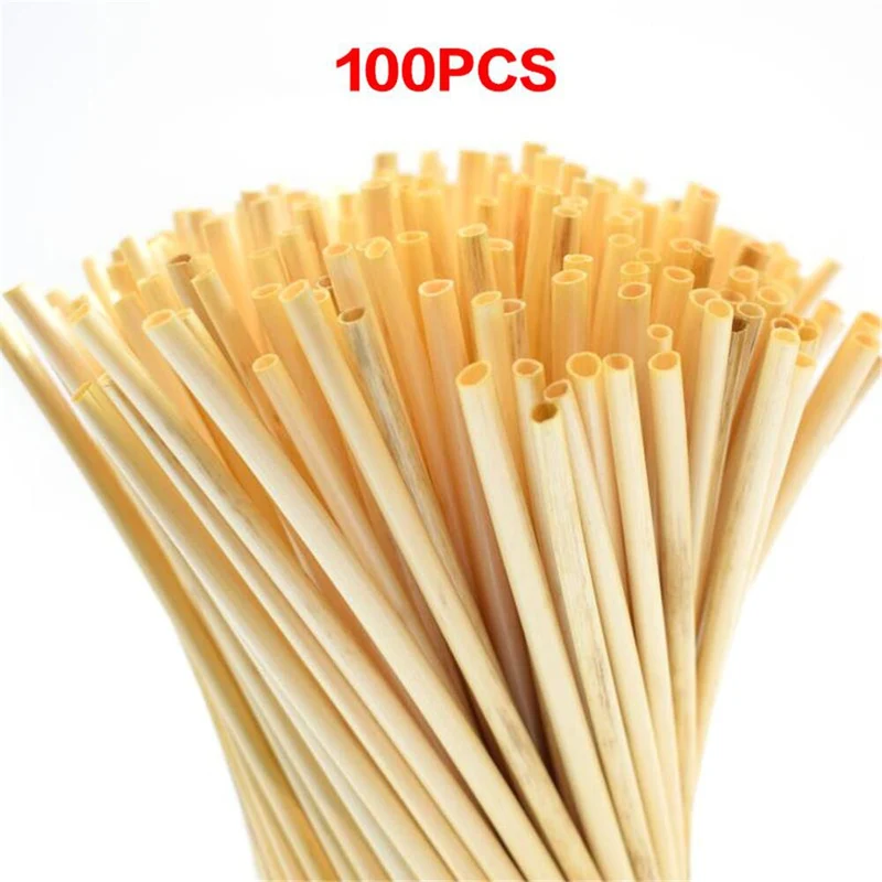 Pailles en blé 100 Pièces - Livraison Gratuite