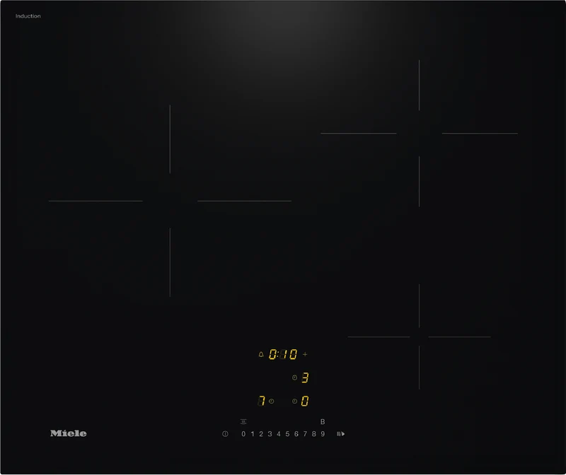 Miele 62cm Induction Cooktop with 3 Cooking Zones and Wi-Fi Connectivity