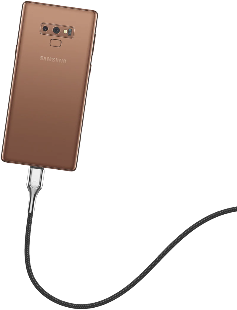 Cygnett Armoured 2.0 USB-C to USB-A (3A/60W) 50cm Black
