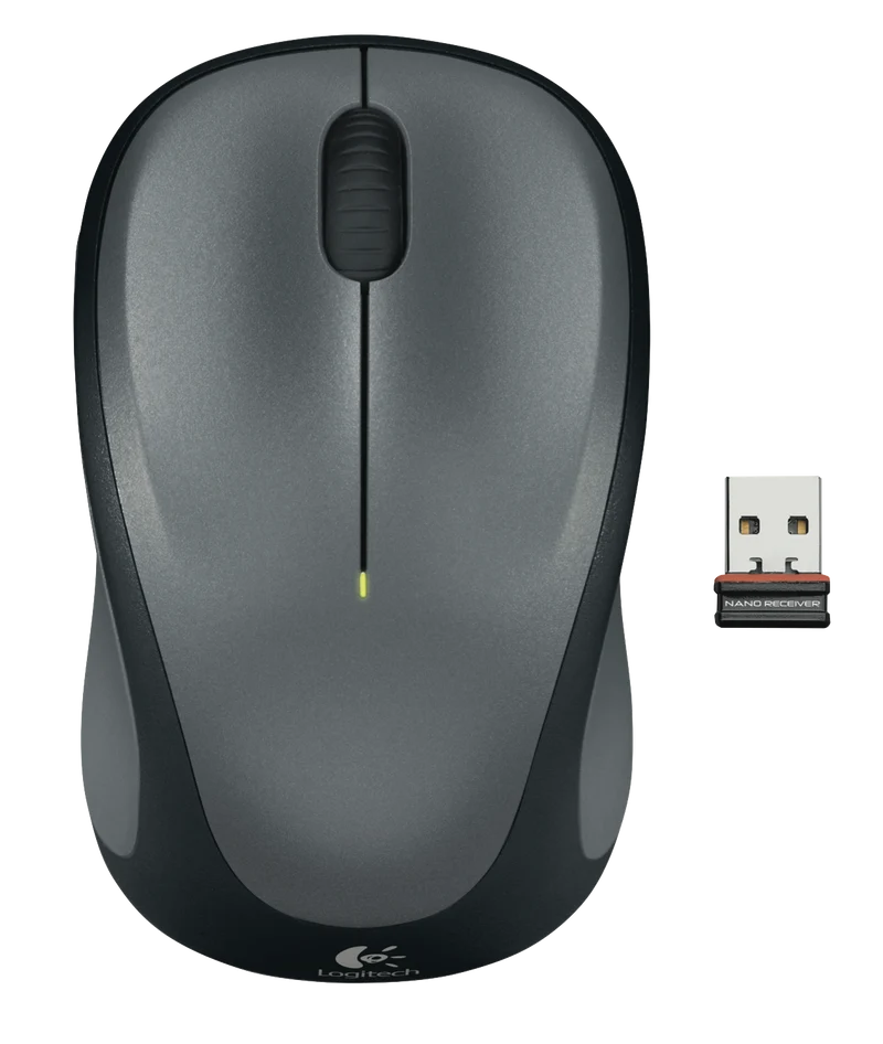 Logitech M235 Wireless Mouse (Grey)