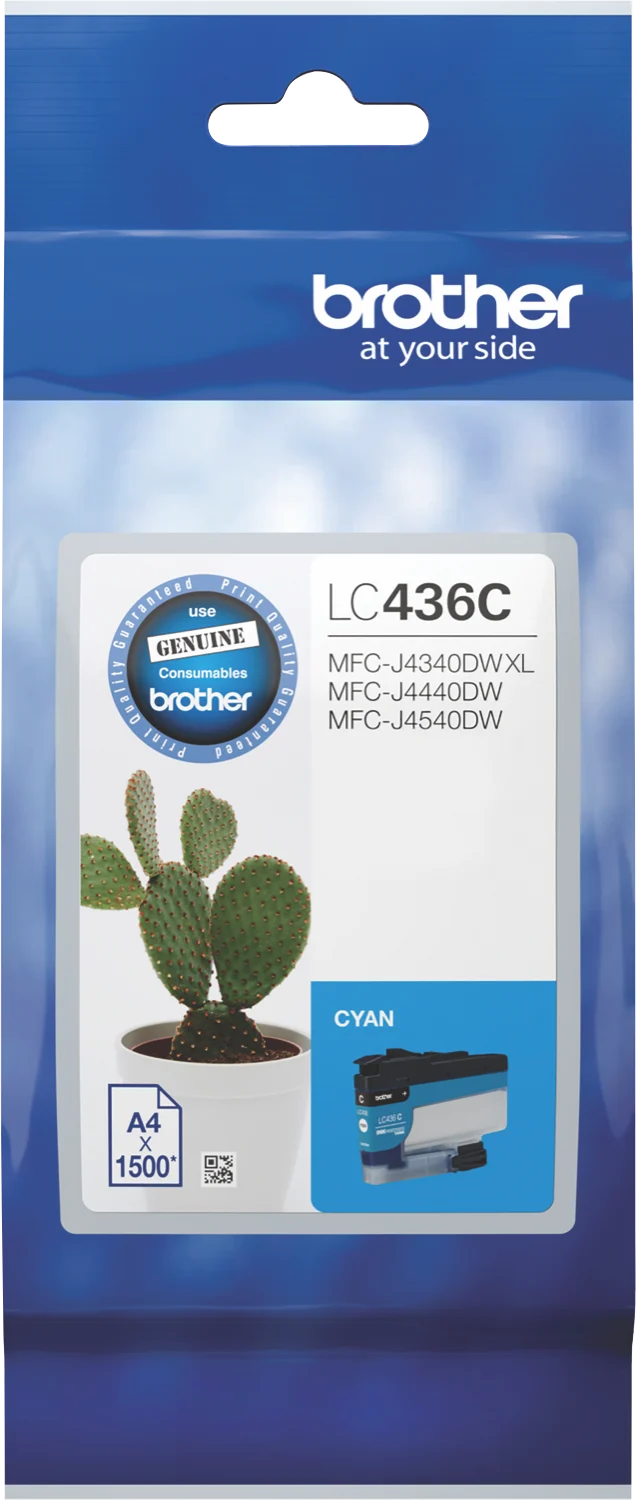 Brother LC436C Cyan Ink Cartridge