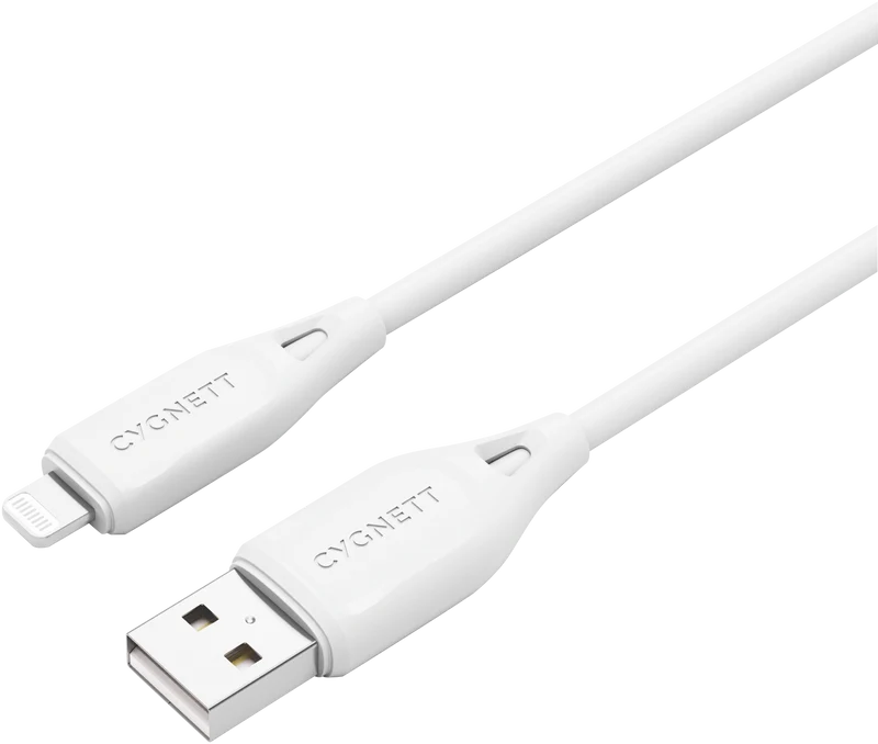 Cygnett Essentials Lightning To USB-A Cable - White 2m