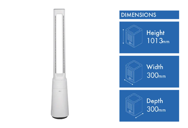Solt Bladeless Fan with Air Purifier
